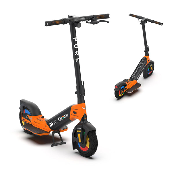 Chrome electric scooter sale